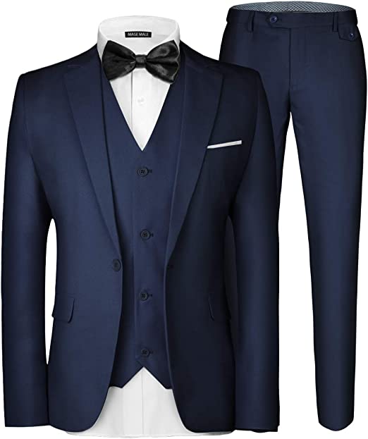 Slim Fit Single Breasted Party Blazer