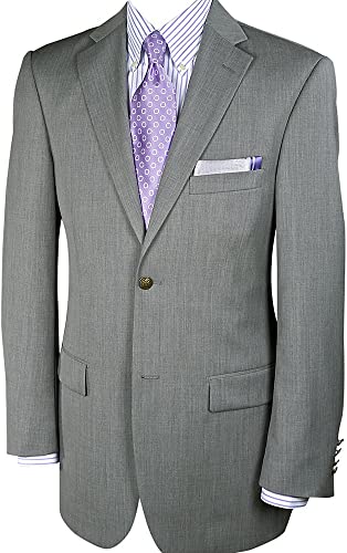 Men's Classic Fit Wool Travel Blazer